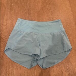 Lululemon Athletica Sky Blue Athletic Shorts